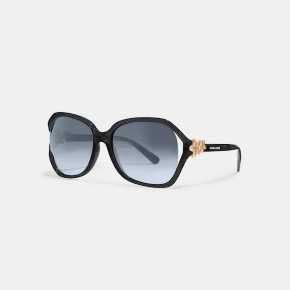 Coach oversized black sunglasses